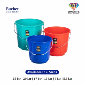 20 Ltr Plastic Water Buckets