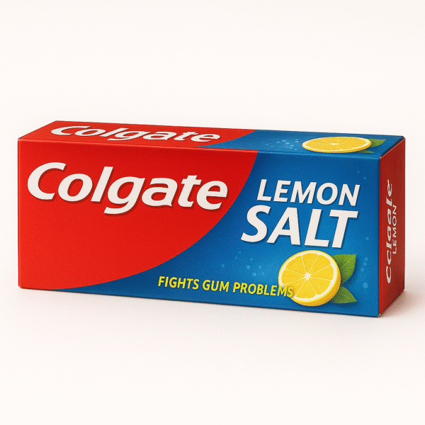 Colgate Active Salt Lemon Toothpaste – Natural Salt & Lemon for Gum Protection