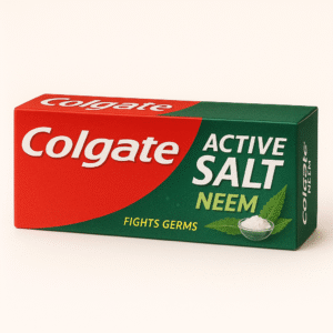 Colgate Active Salt Neem Toothpaste – Natural Germ Protection with Salt & Neem