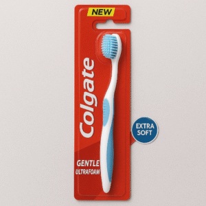 Colgate Gentle Ultrafoam Toothbrush – Extra Soft Bristles for Gentle Yet Effective Cleaning