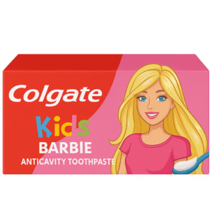 Colgate Kids Barbie Toothpaste – Anticavity Protection with Fun for Girls