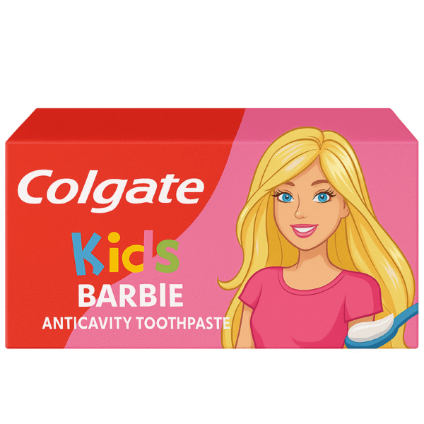 Colgate Kids Barbie Toothpaste – Anticavity Protection with Fun for Girls