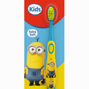 Colgate Kids Minion Toothbrush – Extra Soft Bristles with Fun Character Design