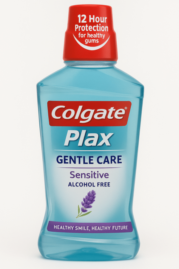 Colgate Plax Gentle Care Mouthwash – Sensitive (Alcohol-Free)