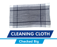 Lyra Cleaning Cloths: Checked Cloth – Big