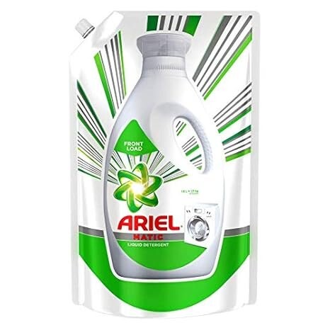 Ariel Matic Liquid Detergent – Front Load 1.5 Litre Refill Pack | Powerful Stain Removal | Fresh Fragrance | Gentle on Fabrics