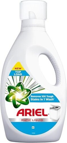 Ariel Matic Liquid Detergent – Top Load 2L + 500ml Free | Powerful Stain Removal | Long-Lasting Freshness | Colour Safe Formula