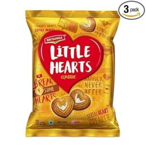Britannia Little Hearts, 75g (Pack of 3)