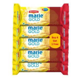 Britannia Marie Gold Biscuits Pouch – 468g + 117g Extra / 480g + 120g (బరువు మారవచ్చు)
తక్కువ కాలరీలు, అధిక ఫైబర్‌తో టీకి సరైన లైట్ & హెల్తీ బిస్కెట్లు!