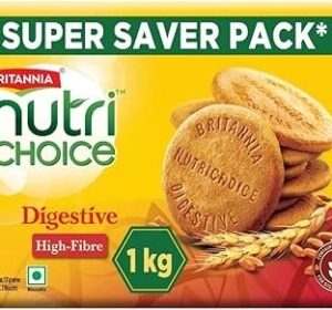 Britannia Nutri Choice Digestive – High-Fibre Biscuits, 1 కిలో