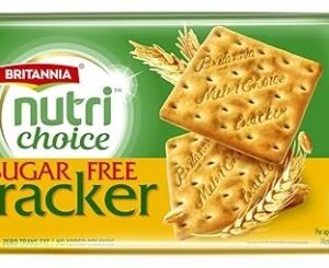 Britannia NutriChoice Sugar Free Cracker Biscuits – 300 గ్రాముల పౌచ్