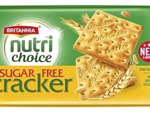 Britannia NutriChoice Sugar Free Cream Cracker, 300g