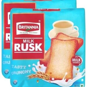 Britannia Toastea Milk Rusk Toast, 200g x 2 (Pack of 2)