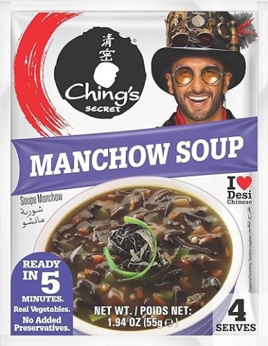 Ching's Secret Instant Manchow Cook Up Soup, 55g