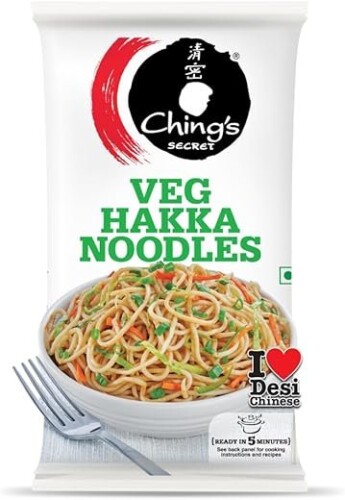 Ching's Just Soak Veg Hakka Noodles, 140g