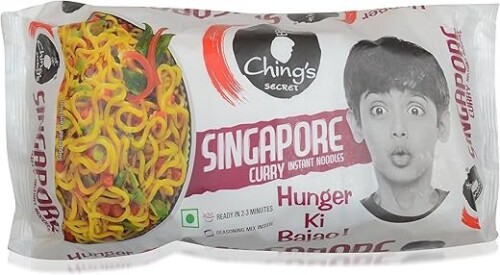 Ching's Secret Instant Noodles – Singapore Curry, 240g Pouch