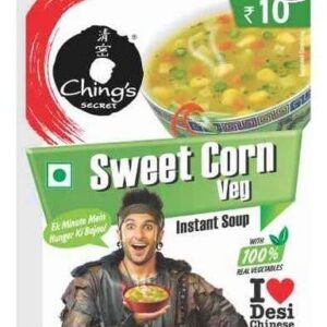 Ching's Secret Sweet Corn Instant Soup, Pack of 20