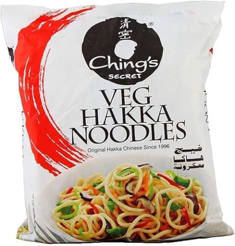 Ching's Secret Veg Hakka Noodles, 150g (Pack of 5) – 100% Vegetarian