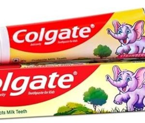 Colgate Kids Toothpaste For 2-5 Years, Strawberry Flavour, Gentle Protection, Prevents Cavities Tooth Paste With 50% Lesser Abrasive Formula For Protecting Against Cavities - 40...