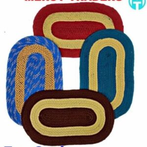 Cotton Oval Door Mat