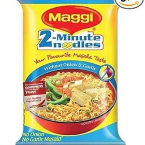 MAGGI Vegetarian No Onion No Garlic Noodles, 70g (Pack of 5)