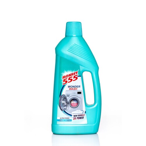 Monkey 555 Wonder Wash – Front Load Detergent Powder (4 kg) | Powerful Cleaning for Washing Machines