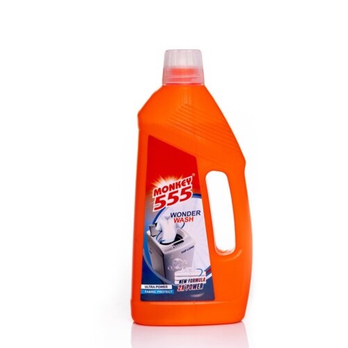 Monkey 555 Wonder Wash – Top Load Detergent Powder | Advanced Cleaning for Everyday Laundry