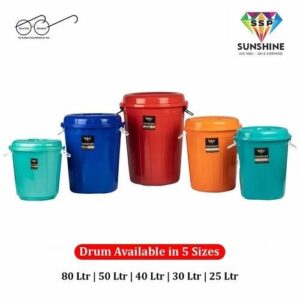 Plastic Drum With Lid