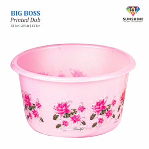 Printed plastic tub 12 ltr