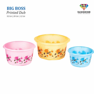 Printed Plastic Tub 32 ltr