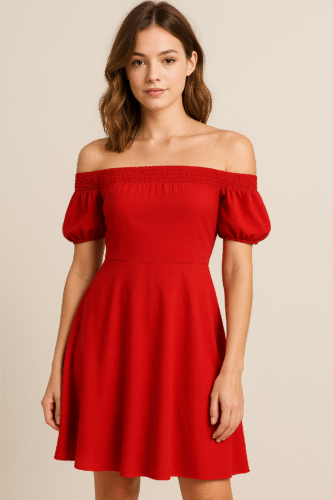 Halter & Off-Shoulder Dresses