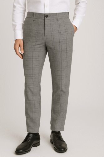 Checked Trousers
