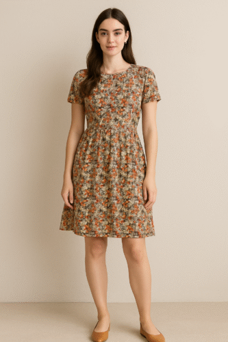 Printed Floral Dresses