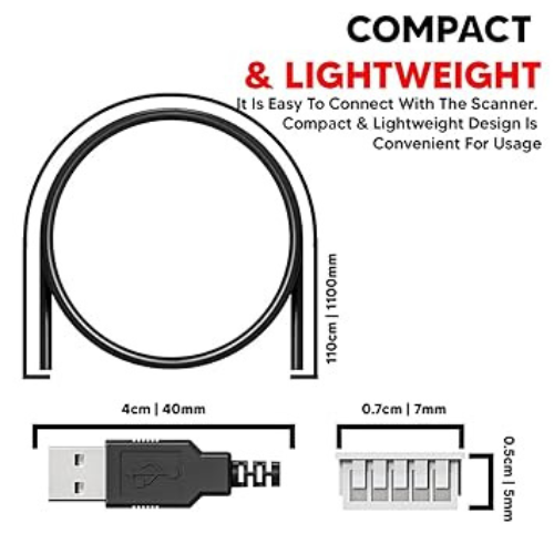 USB to 4-Pin Cable | యూఎస్బీ టు 4-పిన్ కేబుల్ - Image 3