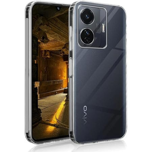 Vivo T1 / T1x Transparent Back Cover Case