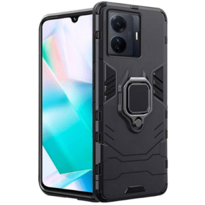 Vivo T1 / T1x Armor Back Cover with Ring Holder