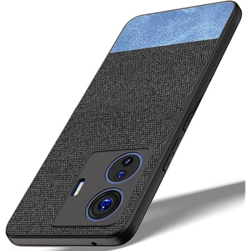 Vivo T1 / T1x Fabric Finish Back Cover – Premium Look