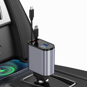 Car Charger Multi-Port Fast Charging | కార్ చార్జర్ ఫాస్ట్ ఛార్జింగ్