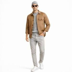 Winter Smart Casual Layered Outfit