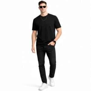 Classic All-Black Casual Outfit